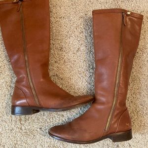 JCrew tall leather boots